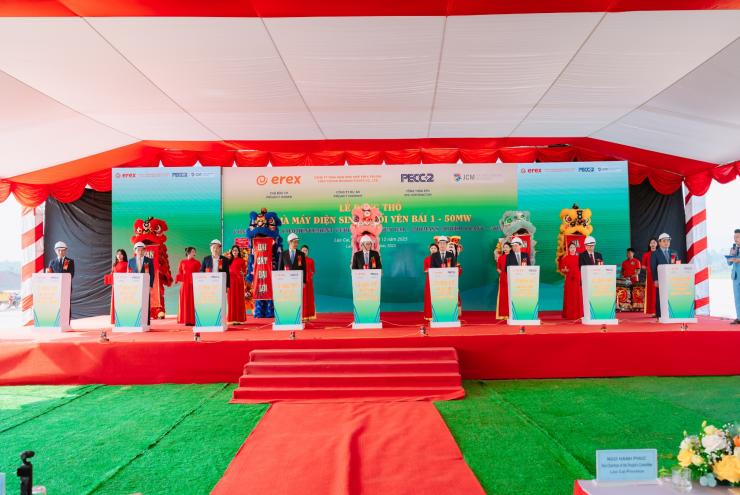 ĐỘNG THỔ DỰ ÁN NHÀ MÁY ĐIỆN SINH KHỐI YÊN BÁI 1